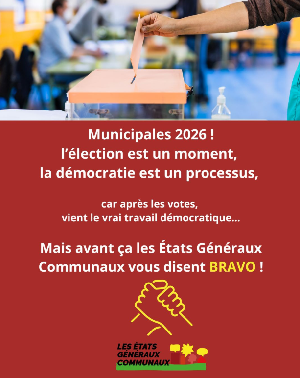 Municipales 2026 :l’élection n’est qu’un moment, mais la démocratie est un processus : après le vote, commence le vrai travail démocratique.